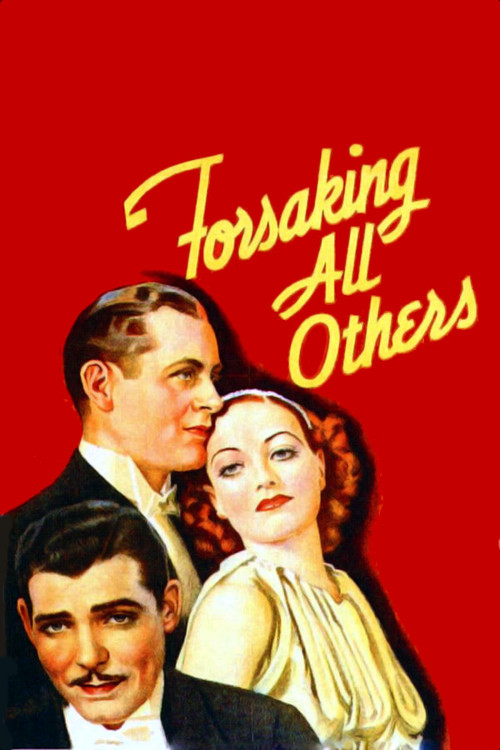 Movie poster for Forsaking All Others (1934)