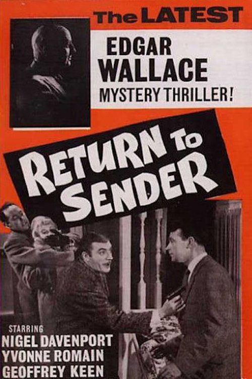 Movie poster for Return to Sender (1963)