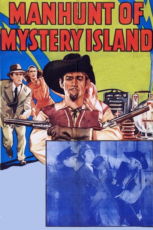Movie poster for Manhunt of Mystery Island (1945)