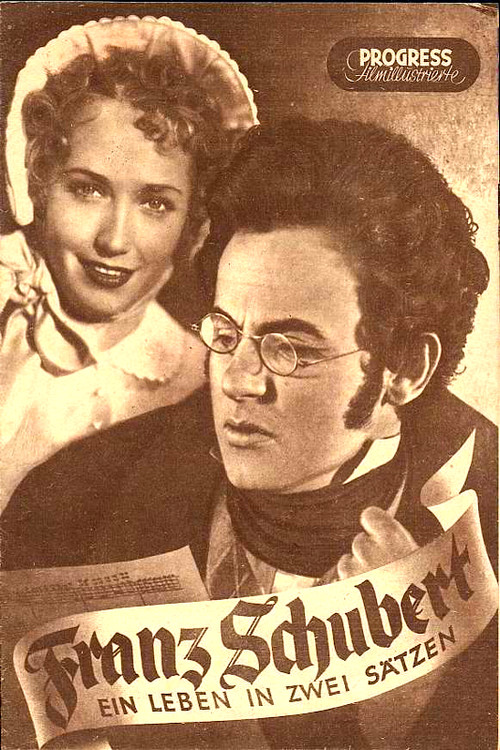 Movie poster for Franz Schubert – Ein Leben in zwei Sätzen (1953)