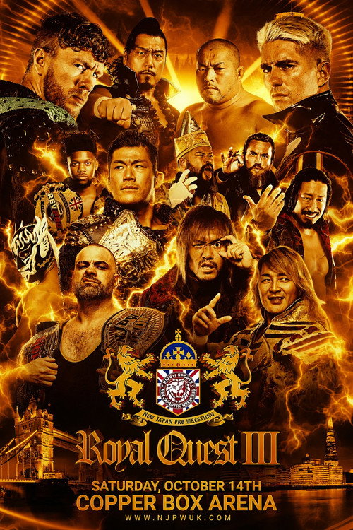 Movie poster for NJPW Royal Quest III (2023)