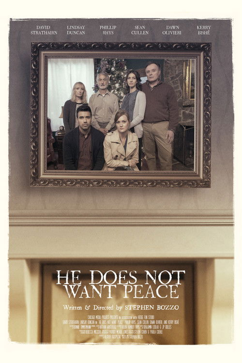 He Does Not Want Peace poster