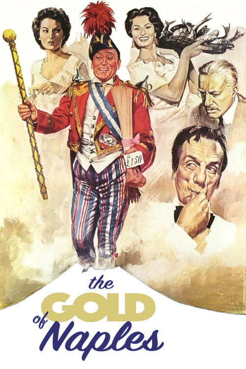 Movie poster for The Gold of Naples (1954)