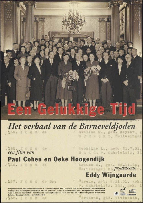 Movie poster for Een gelukkige tijd - het verhaal van de Barneveldjoden (1998)
