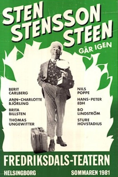 Movie poster for Sten Stensson Stéen går igen (1982)