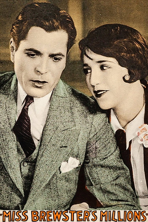 Movie poster for Miss Brewster's Millions (1926)