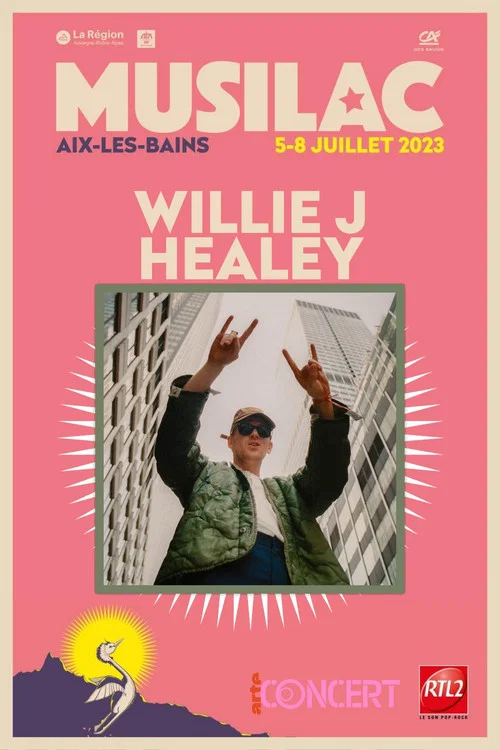 Movie poster for Willie J Healey - Musilac 2023 (2023)