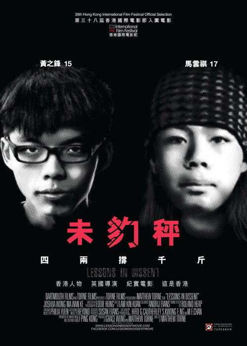 Movie poster for Lessons in Dissent (2014)