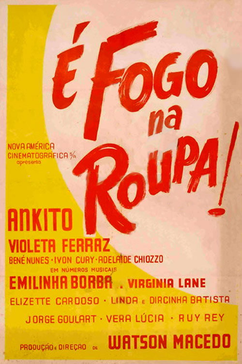 Movie poster for É Fogo na Roupa (1952)