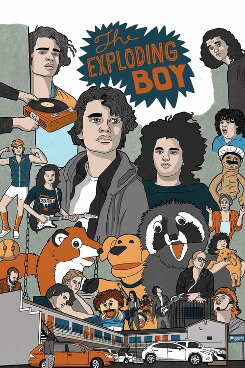 Movie poster for The Exploding Boy (2023)
