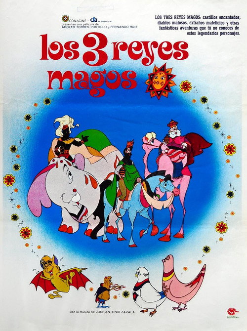 Movie poster for Los 3 reyes magos (1976)