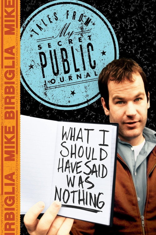 Movie poster for Mike Birbiglia: What I Should Have Said Was Nothing (2008)