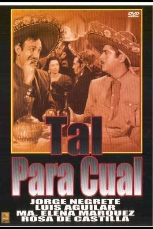 Movie poster for Tal para cual (1953)
