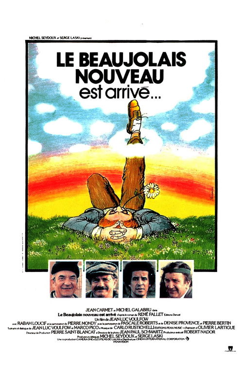 Movie poster for Beaujolais Nouveau Is Arrived (1978)