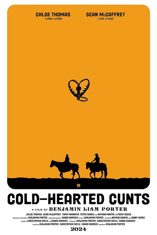 Movie poster for Cold-Hearted Cunts (2024)