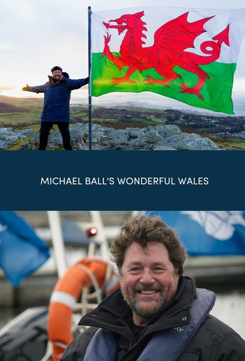 Series poster for Michael Ball's Wonderful Wales (2021)