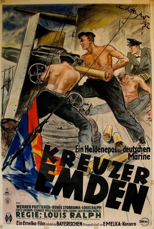 Movie poster for Cruiser Emden (1932)