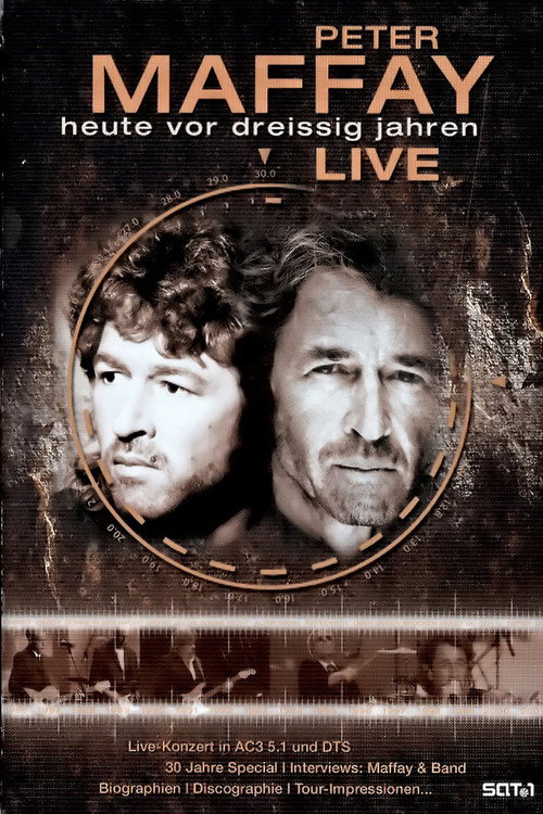 Movie poster for Peter Maffay: Heute vor dreissig Jahren (2001)