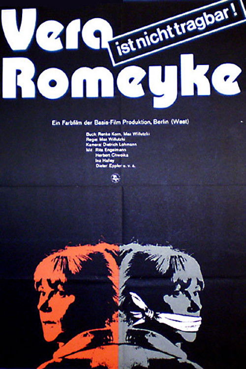 Movie poster for Vera Romeyke ist nicht tragbar (1977)