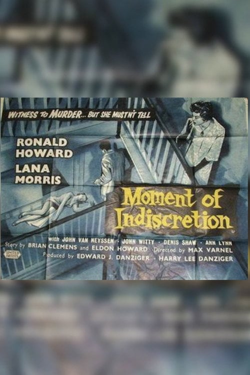 Movie poster for Moment of Indiscretion (1958)