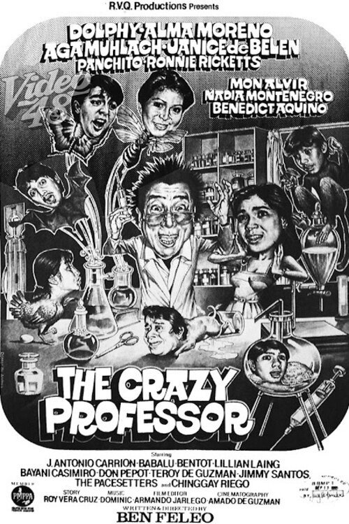 Movie poster for The Crazy Professor (1985)