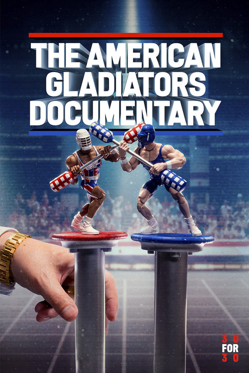 Movie poster for The American Gladiators Documentary (2023)