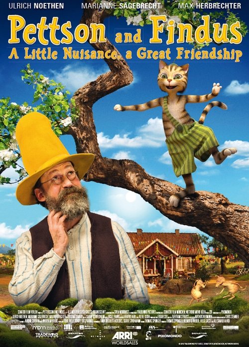 Movie poster for Pettson and Findus: A Little Nuisance, a Great Friendship (2014)