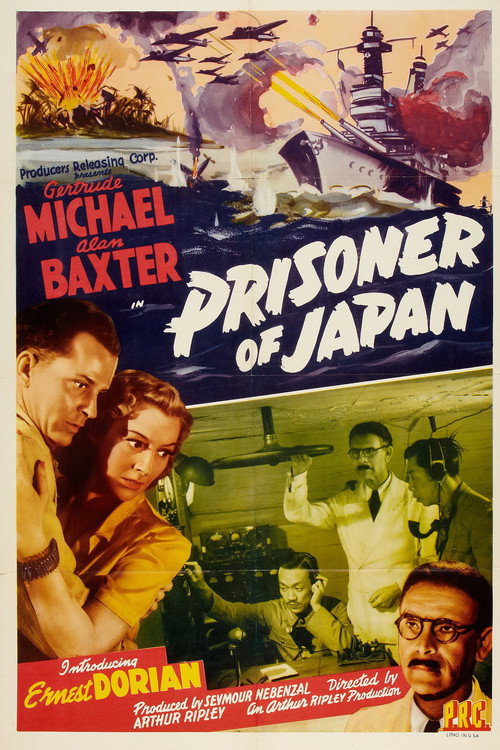 Movie poster for Prisoner of Japan (1942)