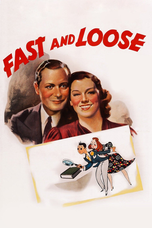 Movie poster for Fast and Loose (1939)
