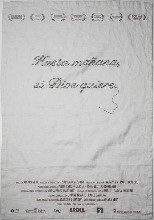 Movie poster for Hasta mañana, si Dios quiere (2017)
