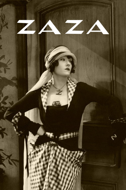 Movie poster for Zaza (1923)