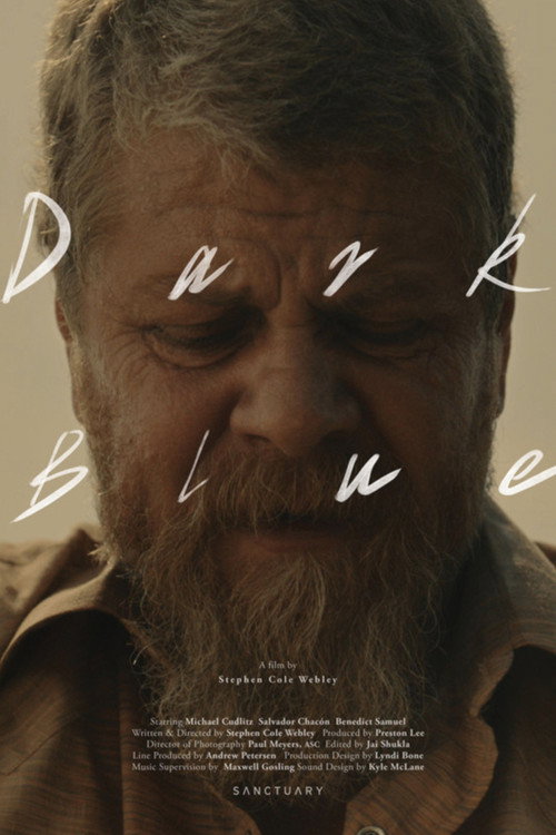 Movie poster for Dark Blue (2023)