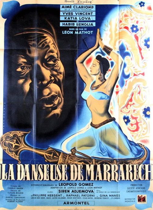 Movie poster for La Danseuse de Marrakech (1950)