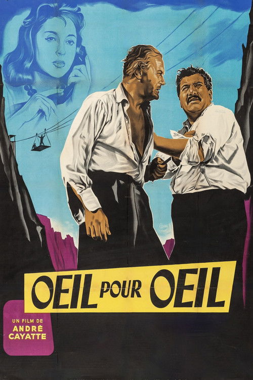 Movie poster for An Eye for an Eye (1957)