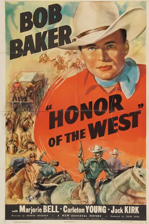 Movie poster for Honor of the West (1939)