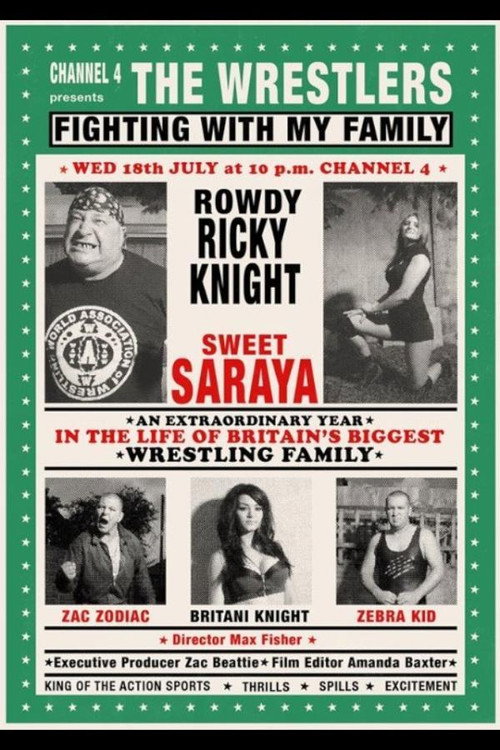 Movie poster for The Wrestlers: Fighting with My Family (2012)