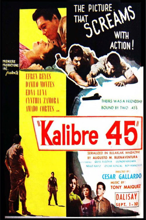 Movie poster for Kalibre .45 (1957)