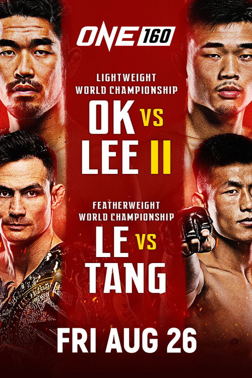 Movie poster for ONE 160: Ok vs. Lee 2 (2022)