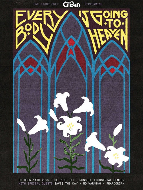 Movie poster for Citizen: Everybody Is Going To Heaven Live In Detroit (2025)