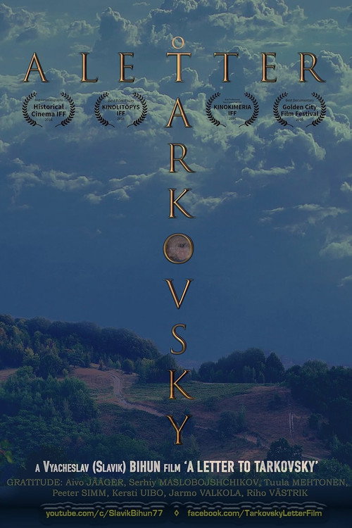 Movie poster for A Letter to Tarkovsky (2016)