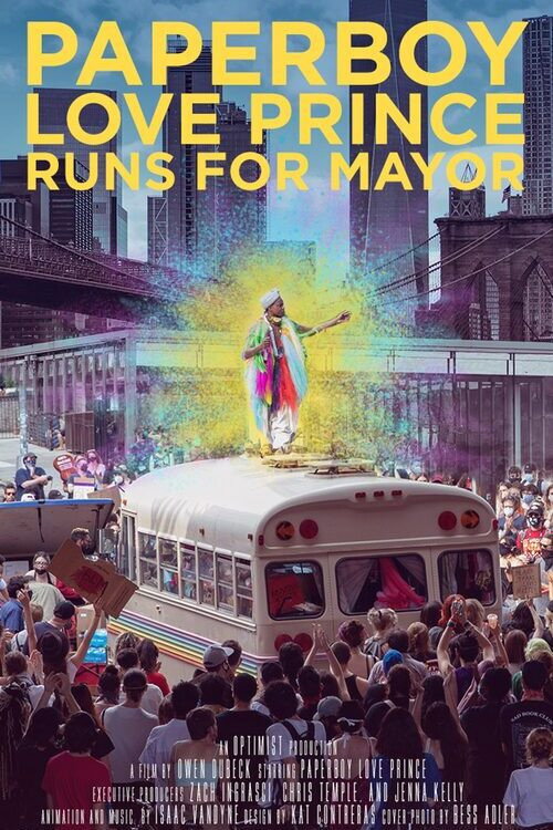 Movie poster for Paperboy Love Prince Runs for Mayor (2022)