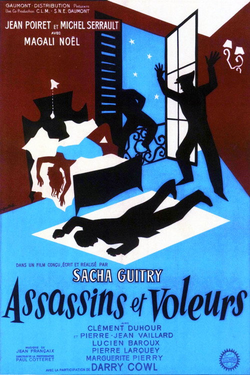 Movie poster for Murderers and Thieves (1956)