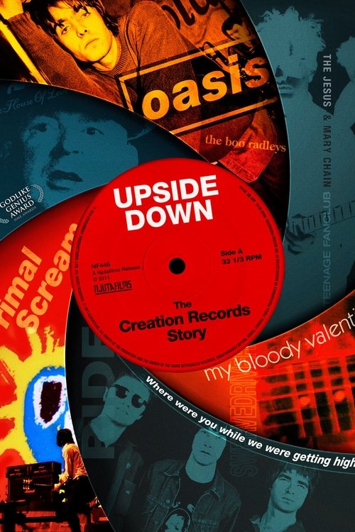 Movie poster for Upside Down: The Creation Records Story (2010)