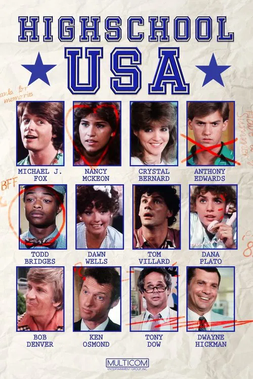 Movie poster for High School U.S.A. (1983)