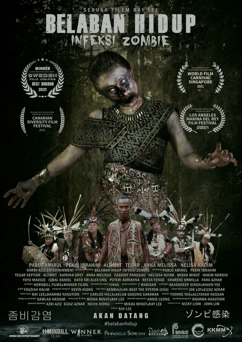 Movie poster for Zombie Infection - Belaban Hidup (2021)