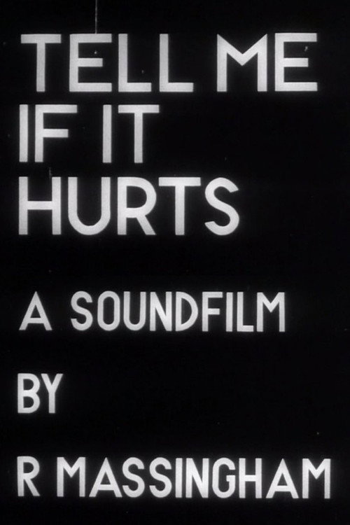 Movie poster for Tell Me If It Hurts (1934)