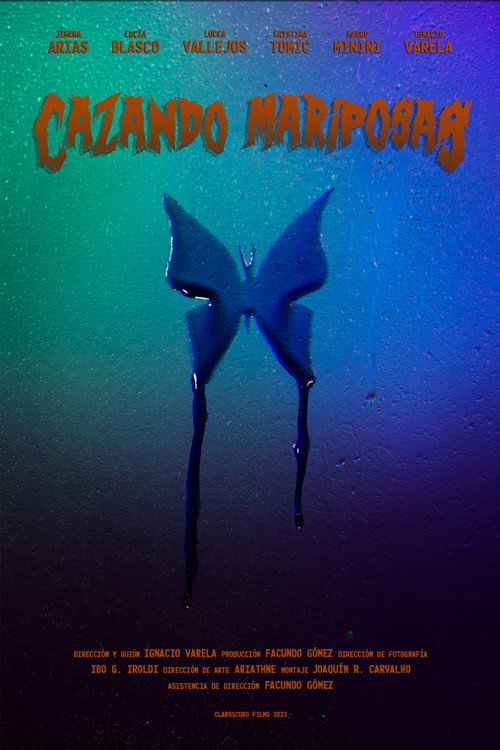 Movie poster for Cazando Mariposas