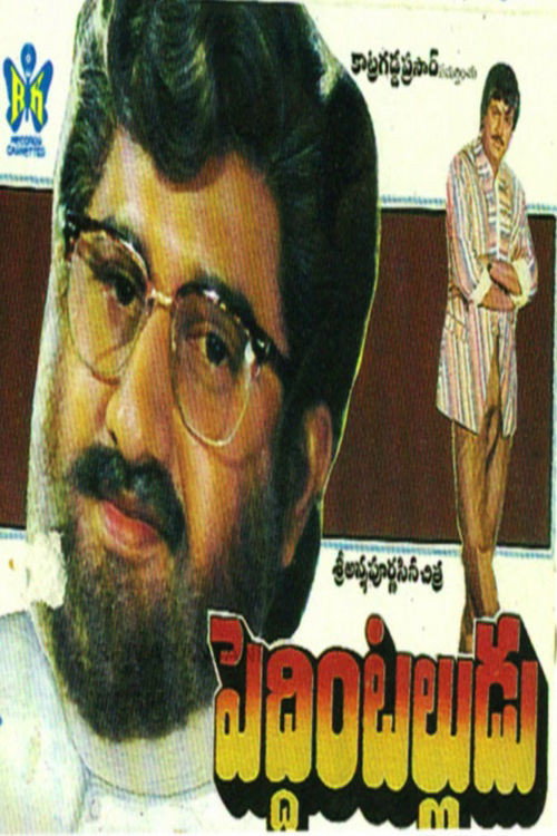 Movie poster for Peddinti Alludu (1991)