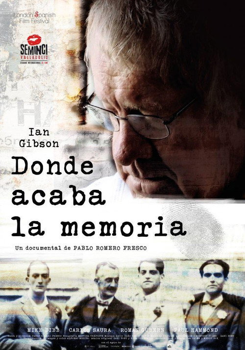 Movie poster for Donde acaba la memoria (2022)