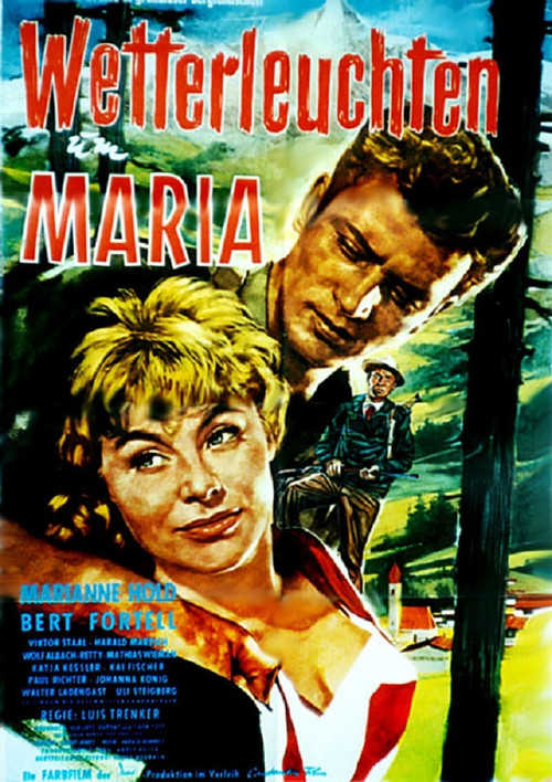 Movie poster for Wetterleuchten um Maria (1957)